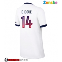 Ženske Nogometnih dresov Paris Saint-Germain Desire Doue #14 Gostujoči 2026-27 Kratki rokavi